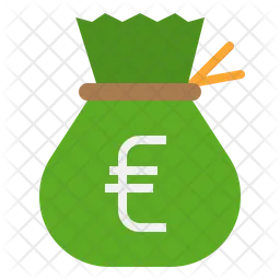 Money Euro Bag  Icon