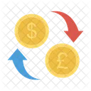 Exchange Transfer Dollar Icon