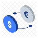 Money Exchange Conversion Icon