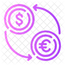 Money Exchange Currency Exchange Euro Icon