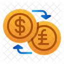 Money Exchange Dollar Pound Icon