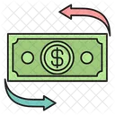 Cash Transfer Exchange Icon