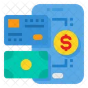 Exchange Cash Credit Card Icon