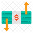 Exchange Flow Finance Icon