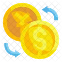 Money Exchange Currency Dollar Icon