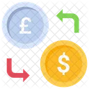Money Exchange Pound Currency Icon
