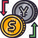 Money Exchange Currency Exchange Bitcoin Icon