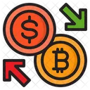 Money Exchange Bitcoin Exchange Excharge Icon
