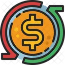 Money Exchange Refund Currency Icon
