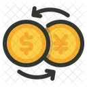 Yen Exchange Dollar Exchange Currency Exchange Icon