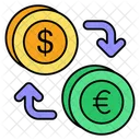 Money Exchange Business And Finance Exchange Icon