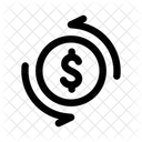 Liquidity Finance Money Flow Icon