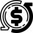 Money Exchange Refund Icon