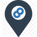 Money exchange location  Icon