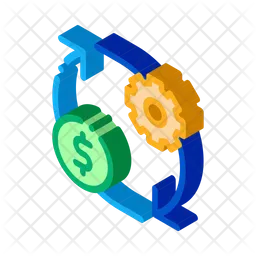 Money Exchange Management  Icon
