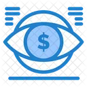 Money Eye Money Vision Financial Vision Icon