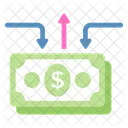Money Flow Cashflow Icon
