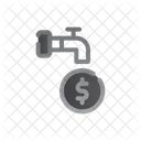 Money Flow Faucet Currency Icon