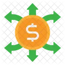 Money flow  Icon