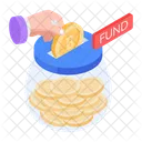 Money Funding Cash Funding Money Coins Icon