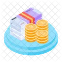 Money Funding Cash Funding Money Coins Icon
