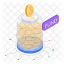 Money Funding Cash Funding Money Coins Icon