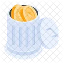 Money Funding Cash Funding Money Coins Icon