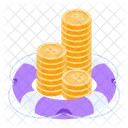Money Funding Cash Funding Money Coins Icon
