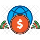 Money Globe  Icon