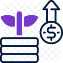 Money Grow Increase Expand Icon