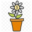 Dollar Plant Money Growth Business Growth Icon