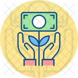 Money Growth  Icon