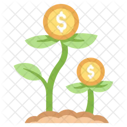 Money Growth  Icon