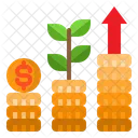 Growth Money Dollar Icon