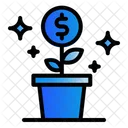 Money Growth  Icon