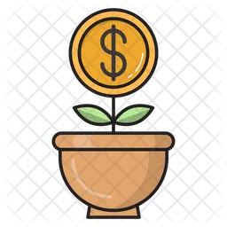 Money Growth  Icon