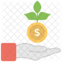 Money Growth Business Icon