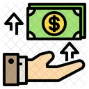 Hand Growth Money Icon