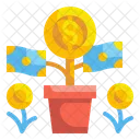Money Growth Funding Investment Icon