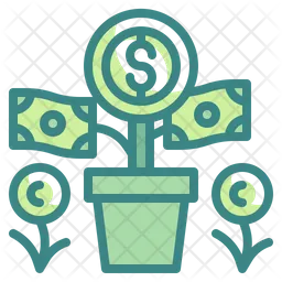 Money Growth  Icon