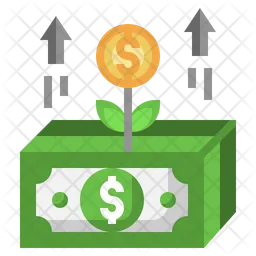 Money Growth  Icon