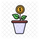 Money Growth  Icon