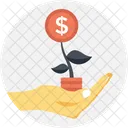 Business Growth Plant Icon