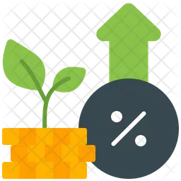 Money Growth  Icon