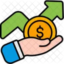 Money Growth  Icon