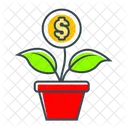 Money Growth Financial Growth Dollar Investment Icon
