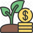 Growth Profit Organic Icon