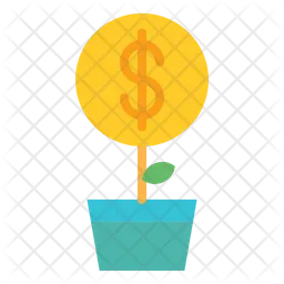 Money Growth  Icon