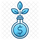 Growth Funds Money Icon