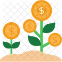 Money Growth  Icon